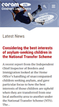 Mobile Screenshot of childrenslegalcentre.com